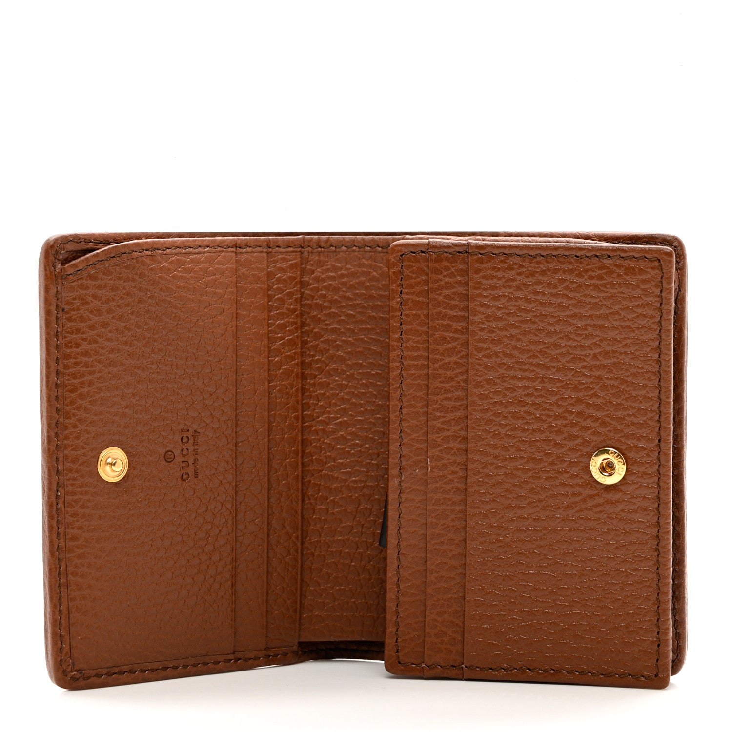 Gucci New Denim GG Monogram Dollar Calfskin Horsebit 1955 Card Case Wallet Blue Tea Cuir Epilog 6 of 7
