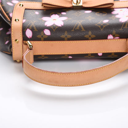 Louis Vuitton Monogram Cherry Blossom Sac Retro Bag Brown 9 of 13