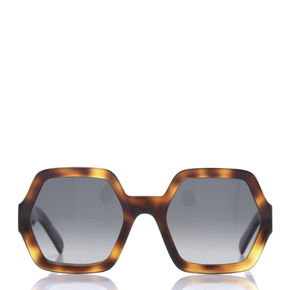 Celine Acetate Octagon Polarized Sunglasses CL401311 Blonde Havana 2 of 8