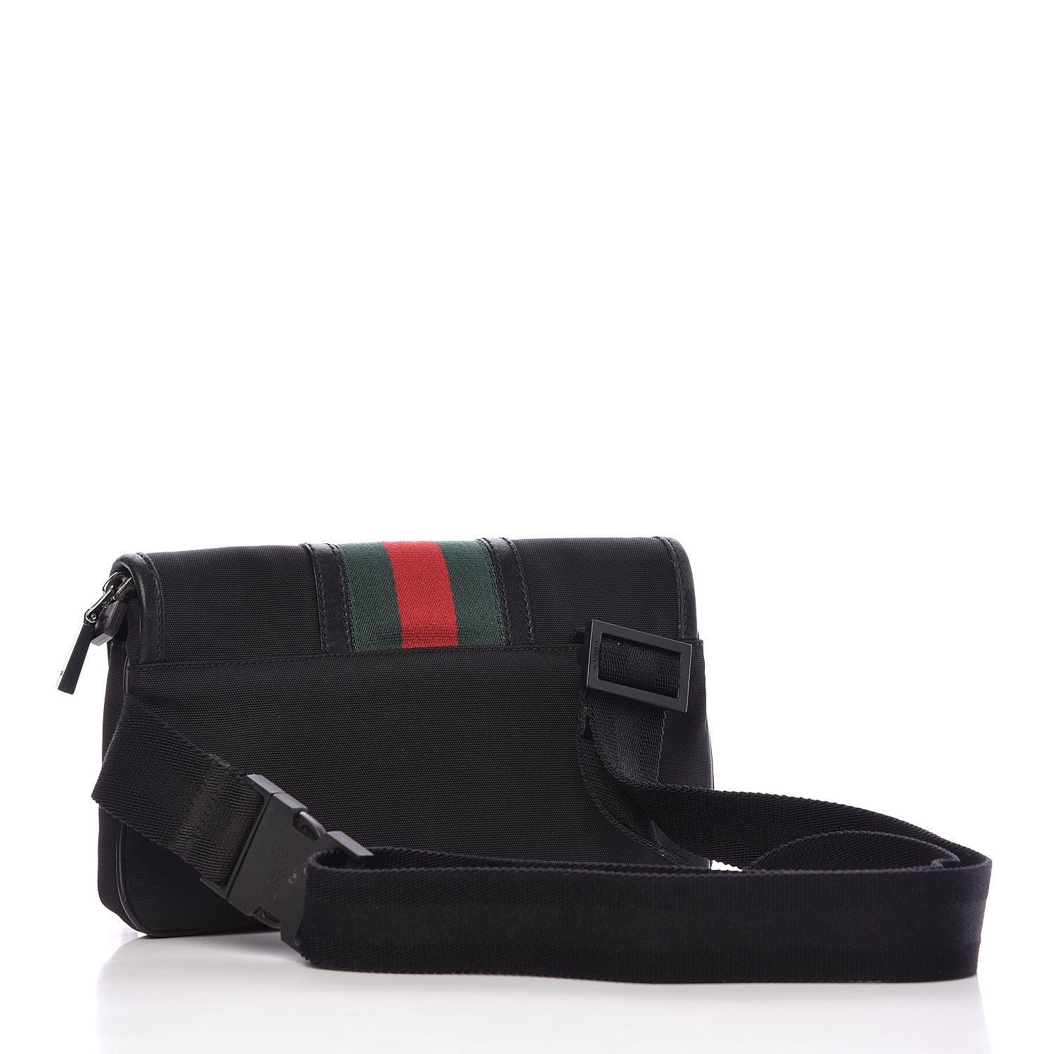 Gucci Nylon Web Belt Bag Black 3 of 13