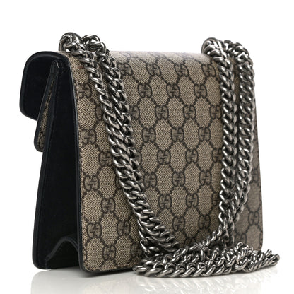 Gucci GG Supreme Monogram Mini Dionysus Shoulder Bag Black 3 of 16