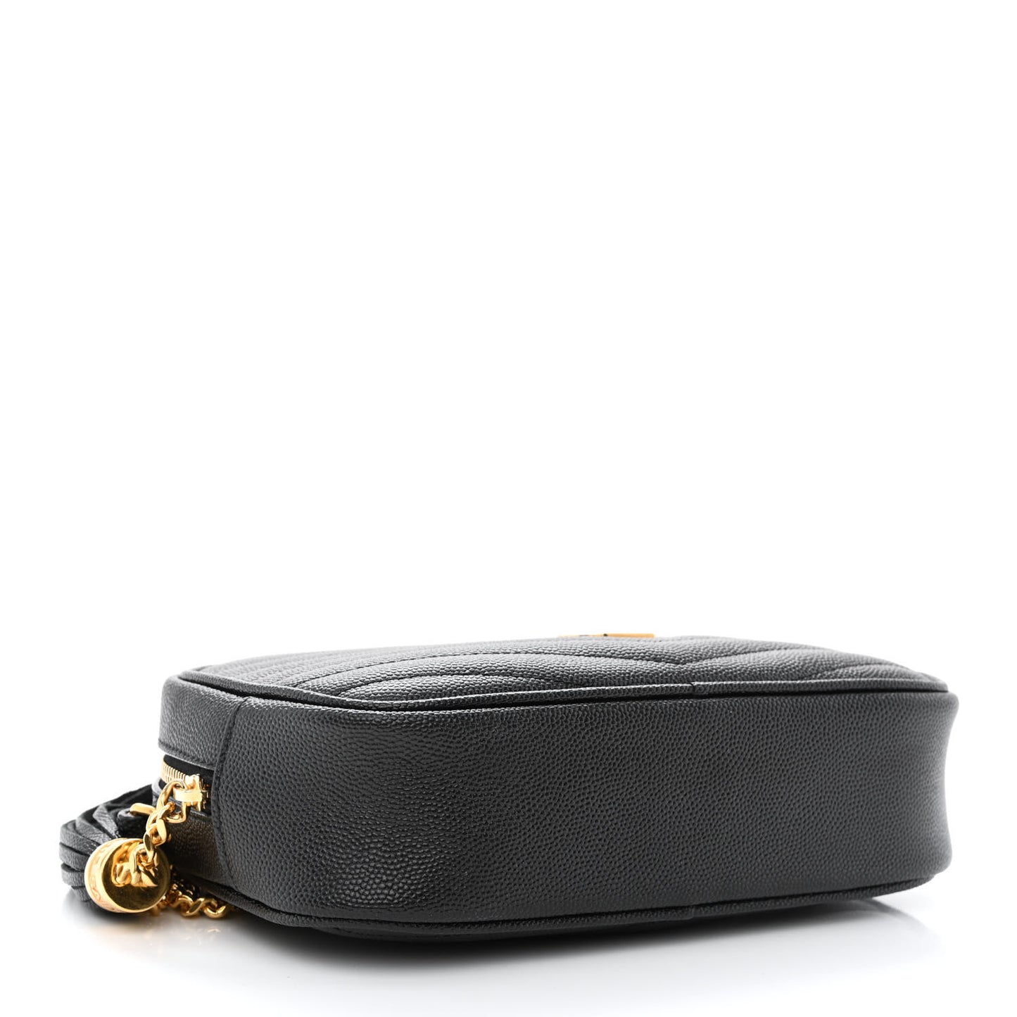 Grain De Poudre Matelasse Monogram Mini Lou Camera Bag Black