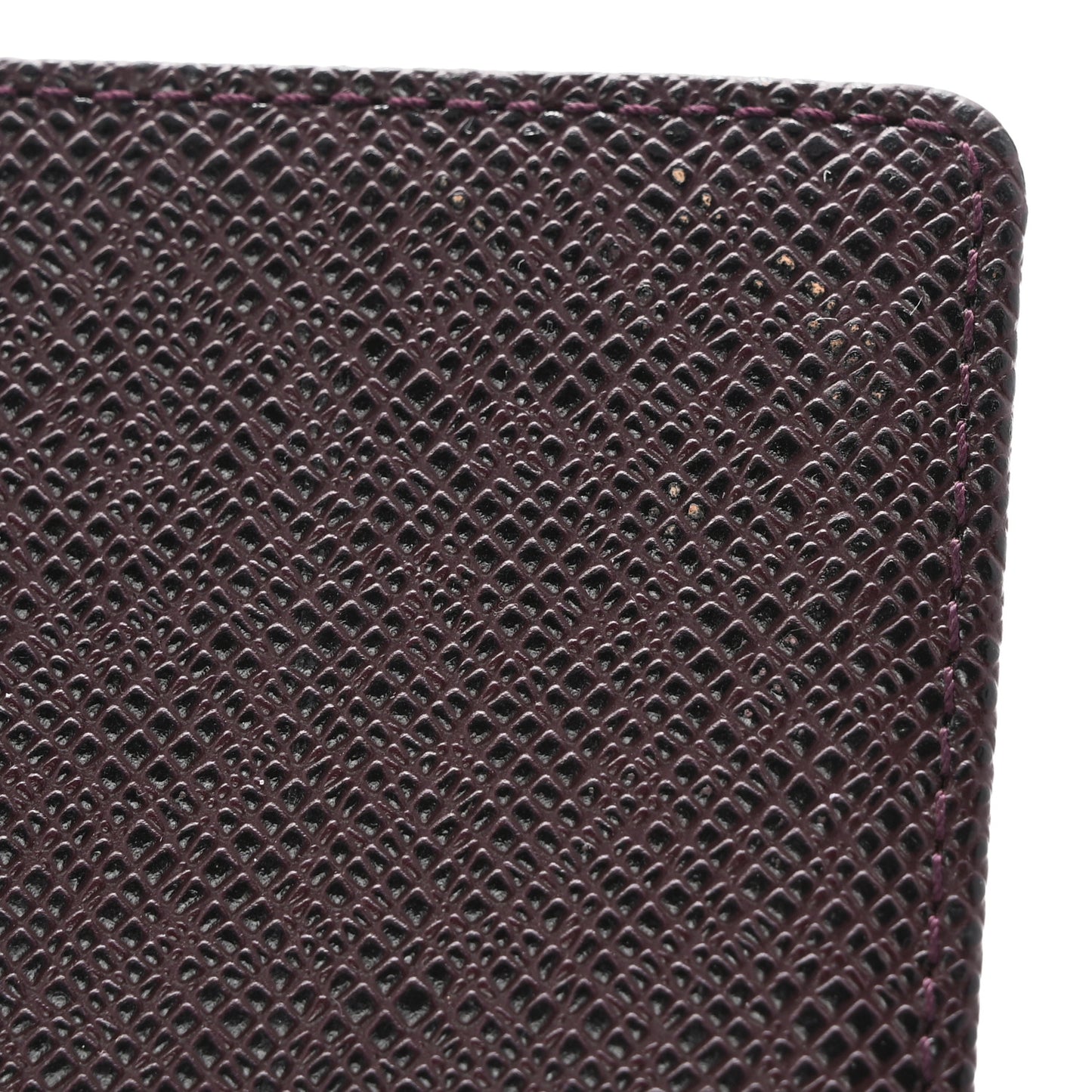 Taiga Small Ring Agenda Cover Burgundy
