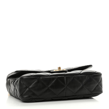 Chanel Lambskin Quilted Large CC Funky Town Flap Black 4 of 10