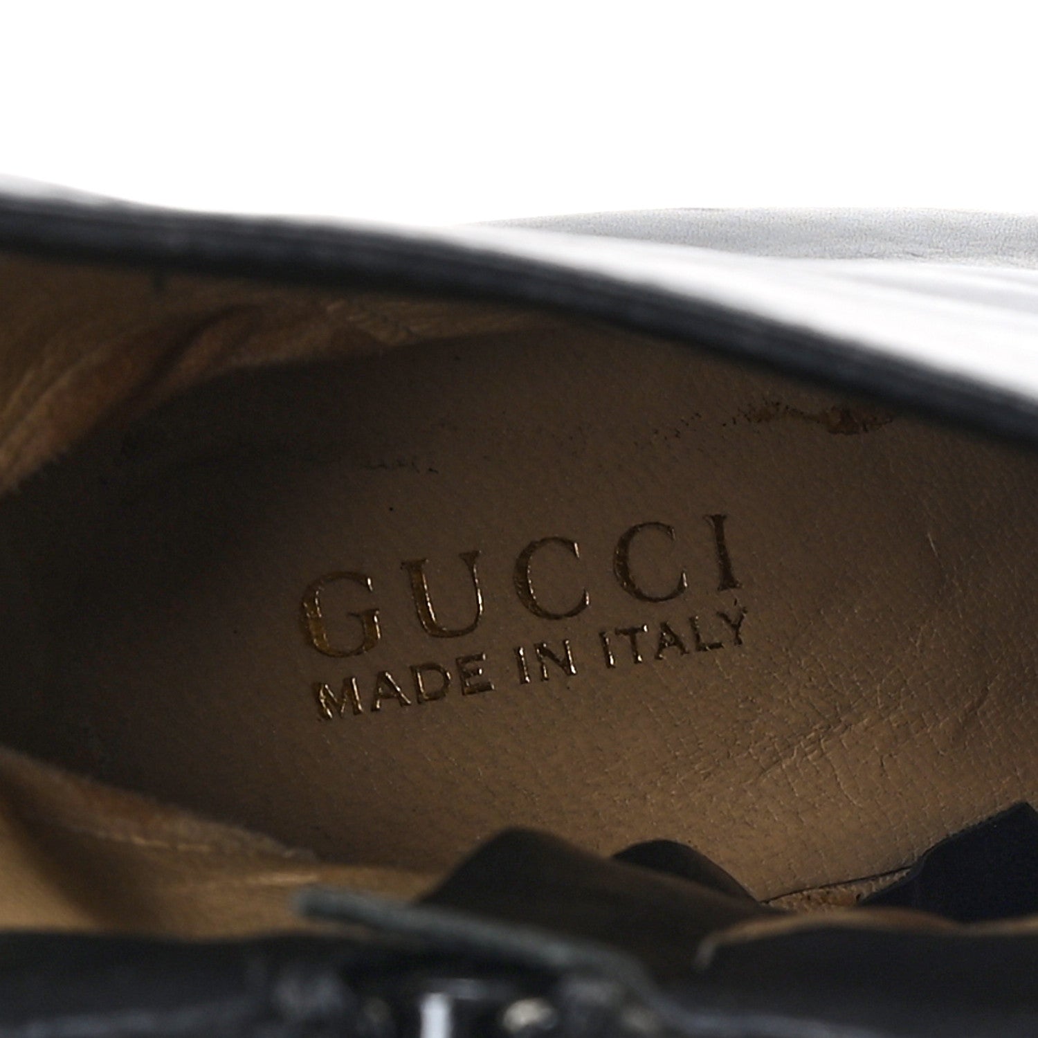 Gucci Calfskin Ankle Booties 8 Black 8 of 9