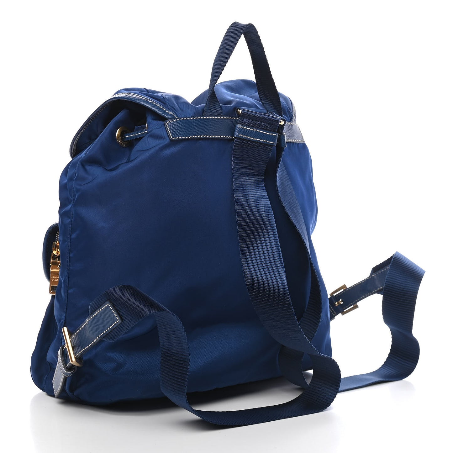 Tessuto Nylon Saffiano Vela Backpack Bleuette