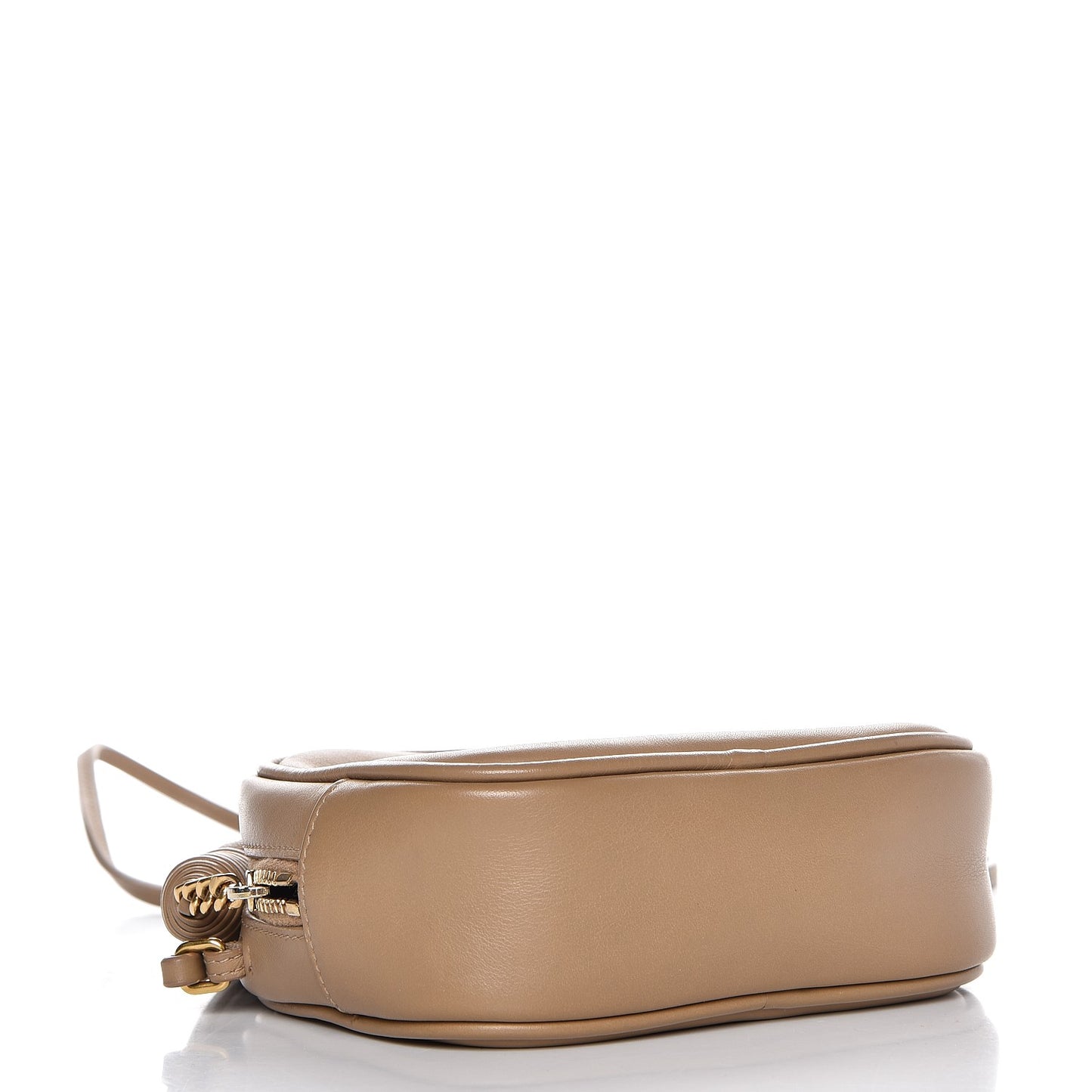 Nappa Monogram Blogger Bag Deep Beige