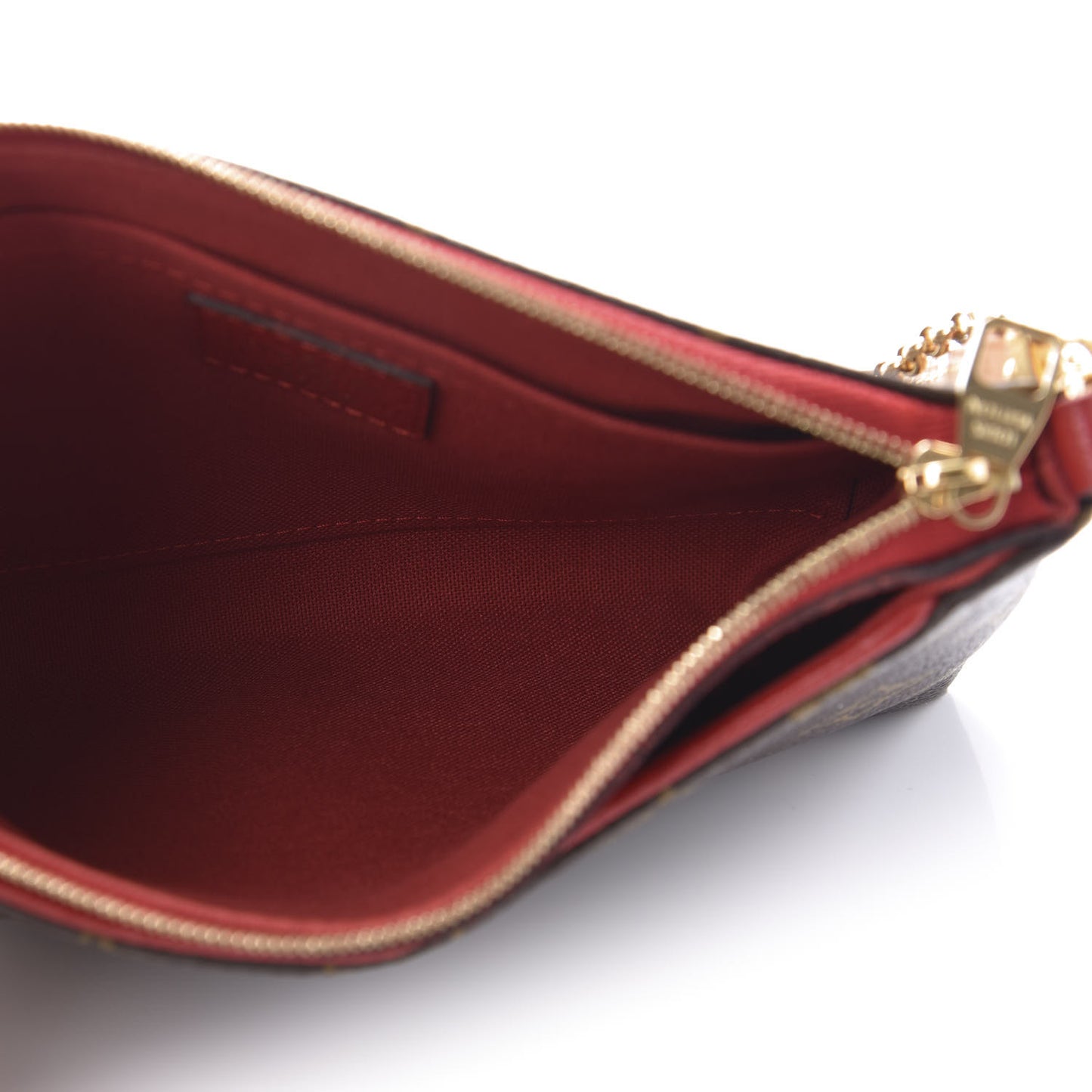 Monogram Pallas Clutch Cherry