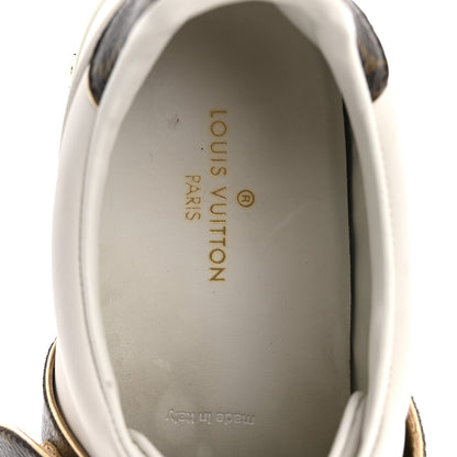 Louis Vuitton Calfskin Monogram Frontrow Sneaker 36 White 6 of 13
