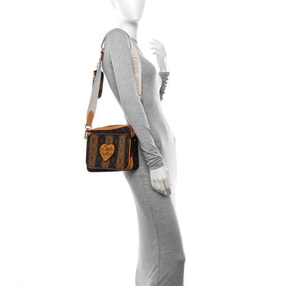Louis Vuitton X NIGO Reverse Monogram Stripes Trio Messenger 2 of 12