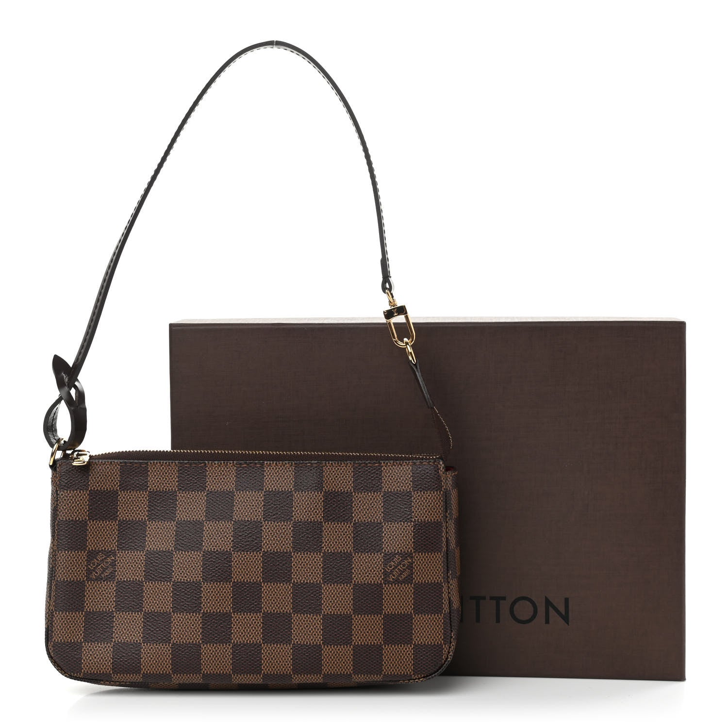 Louis Vuitton Damier Ebene Pochette Accessories NM 10 of 13