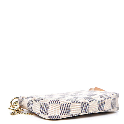 Louis Vuitton Damier Azur Mini Pochette Accessories 3 of 7