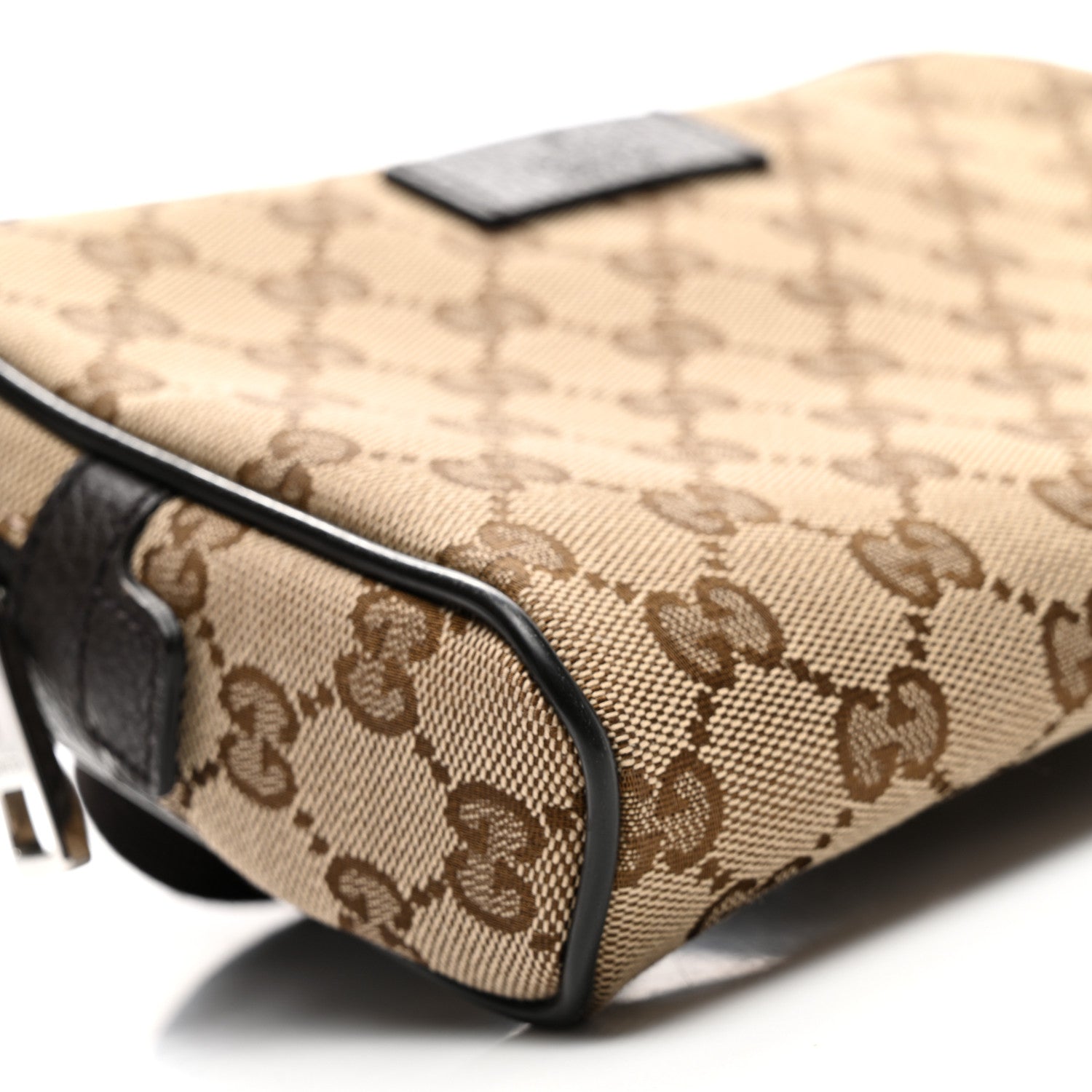 Gucci Monogram Belt Bag Dark Brown 9 of 10