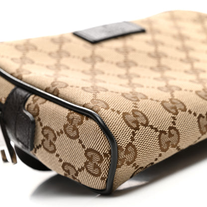 Gucci Monogram Belt Bag Dark Brown 9 of 10