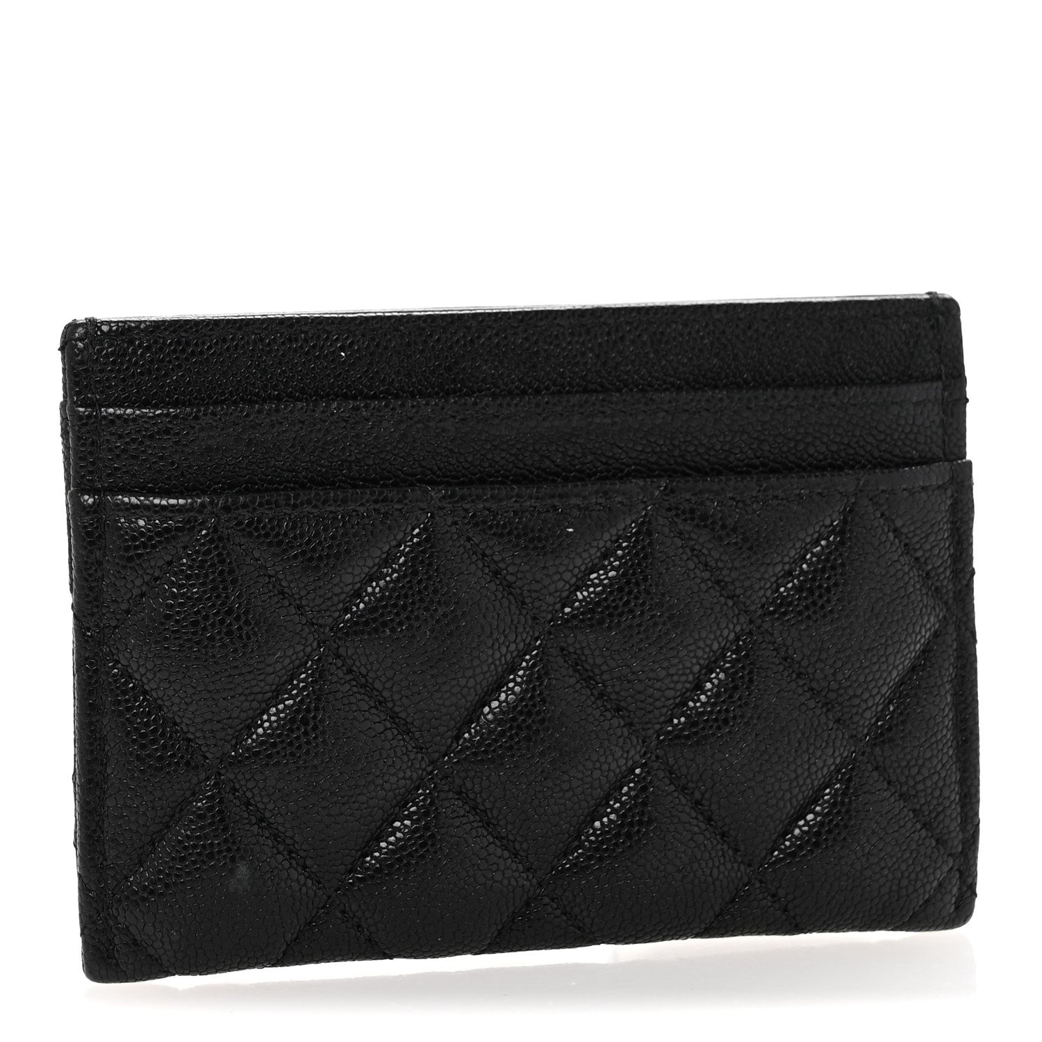 Chanel Caviar Quilted Boy Card Holder Black 3 of 11