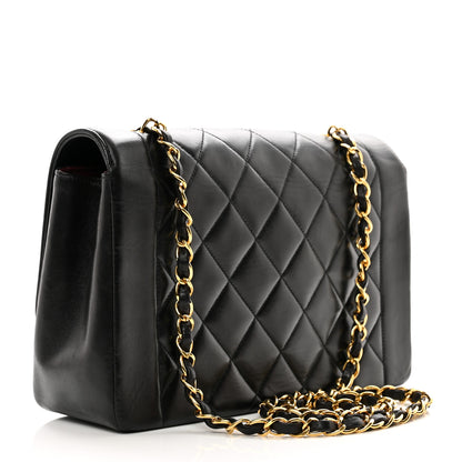 Chanel Lambskin Quilted Medium Single Flap Black 3 of 10