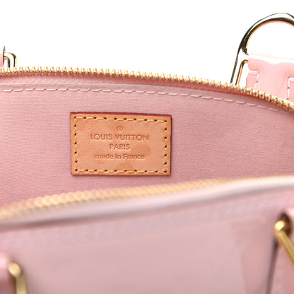 Louis Vuitton Vernis Alma BB Rose Ballerine 8 of 9