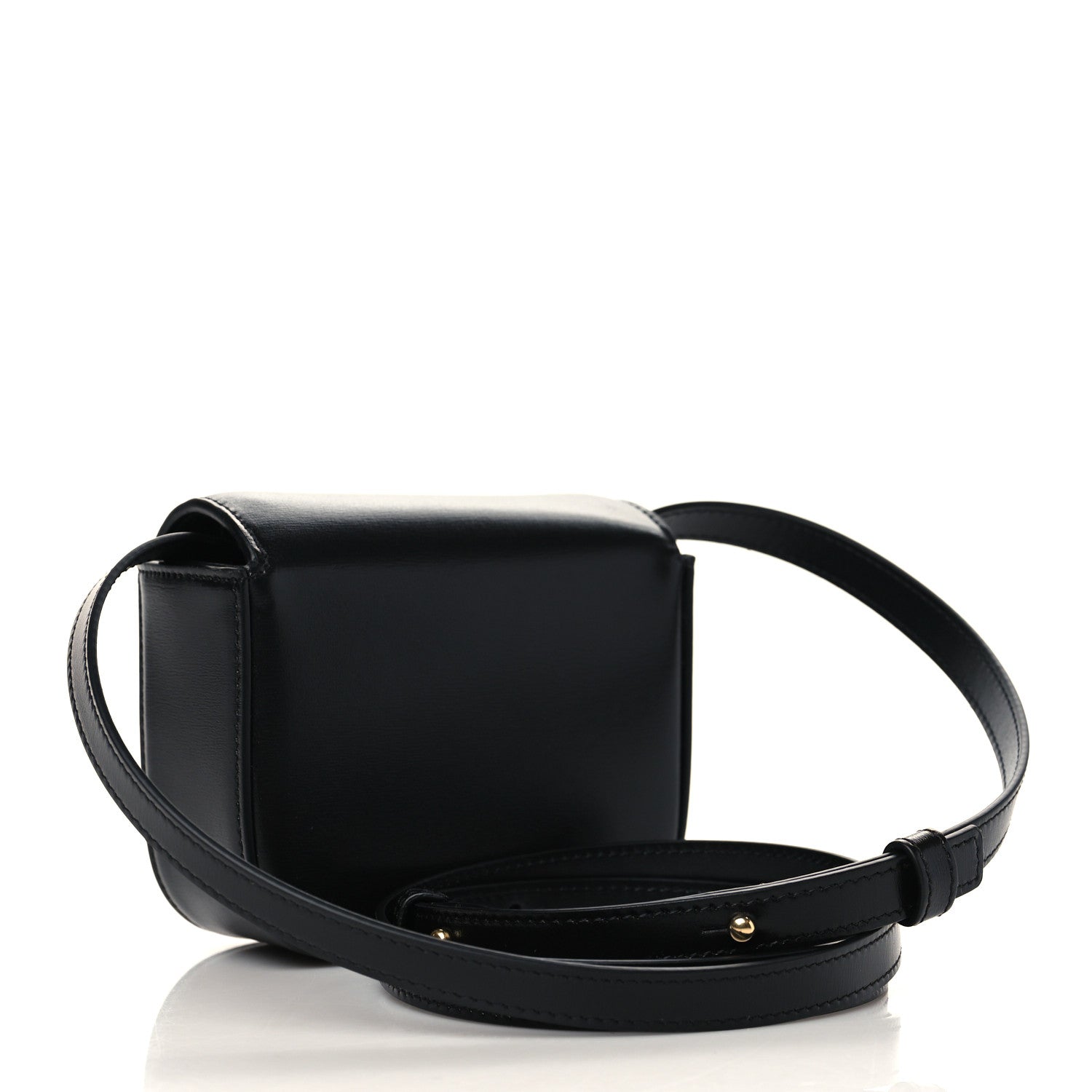 Celine Shiny Calfskin Mini Triomphe Black 3 of 7