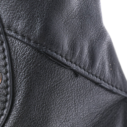 Celine Goatskin Studded Tote Black 11 of 11