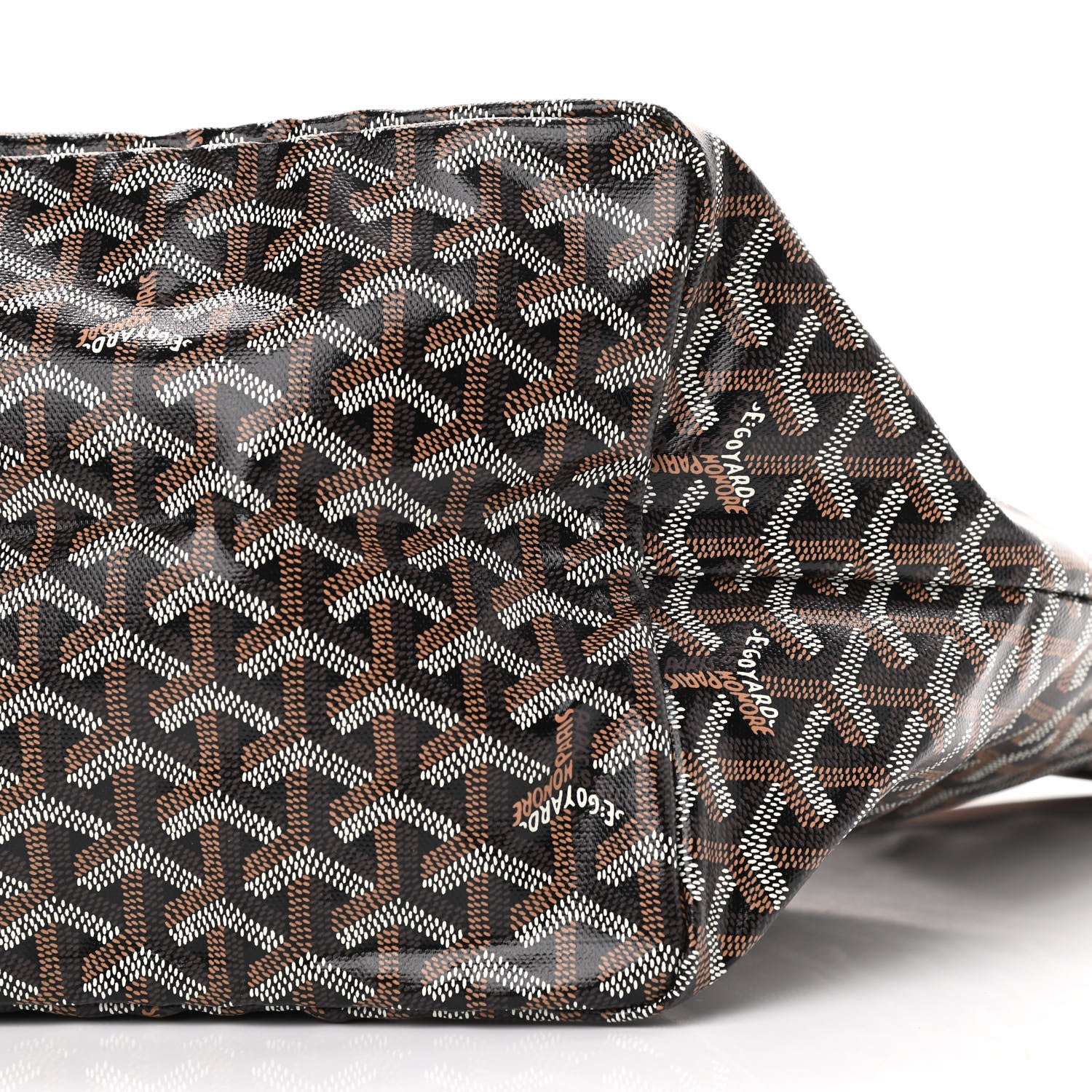 Goyard Goyardine Saint Louis GM Black Gold 11 of 11