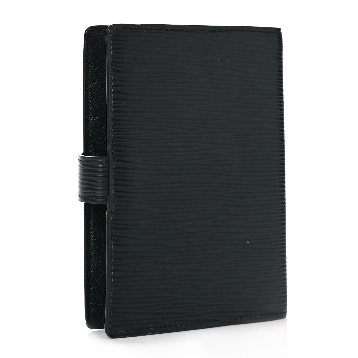 Louis Vuitton Epi Small Ring Agenda Cover Black 3 of 11