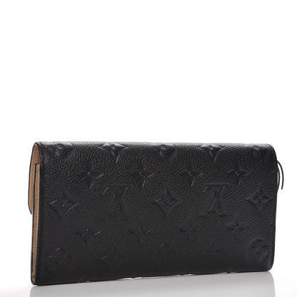 Louis Vuitton Empreinte Emilie Wallet Black Dune 3 of 7