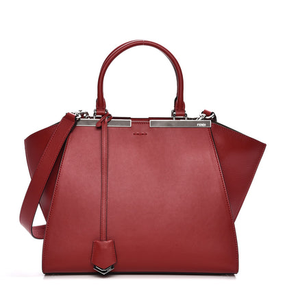 Fendi Vitello Dolce Petite 3Jours Tote Ribes 1 of 8