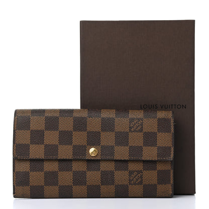 Louis Vuitton Damier Ebene Sarah Wallet 13 of 13