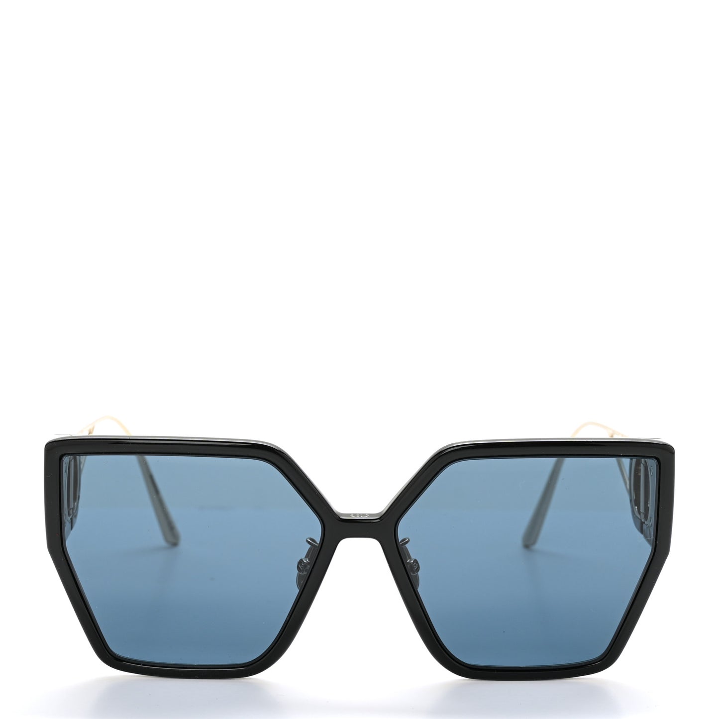 Rectangular 30 Montaigne 1 Sunglasses Black