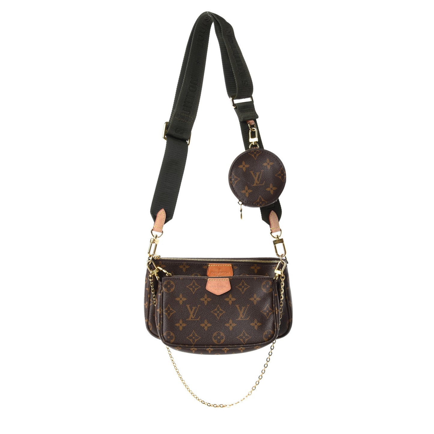 Monogram Multi Pochette Accessories Kaki