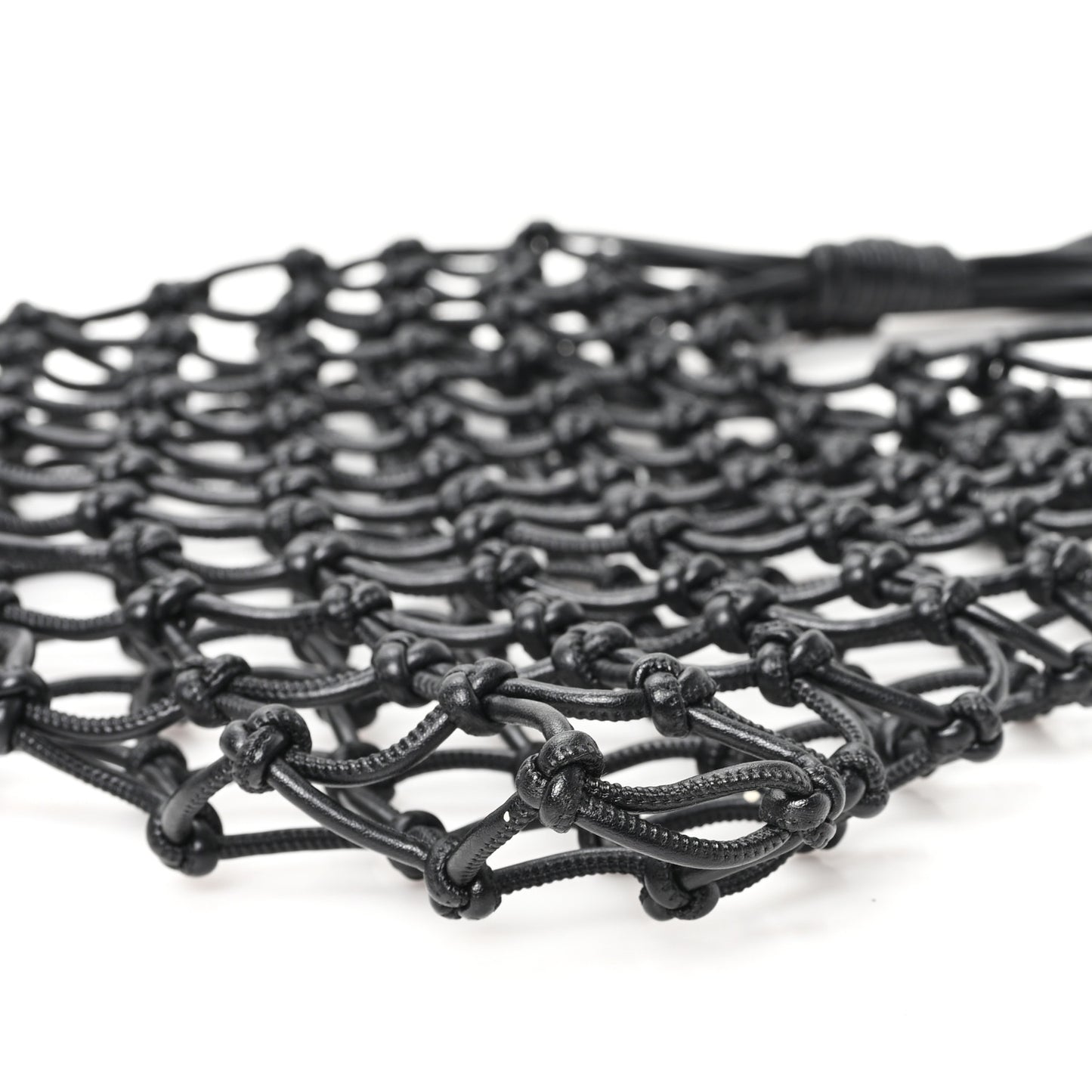 Alter Nappa Knotted Structure Tote Black