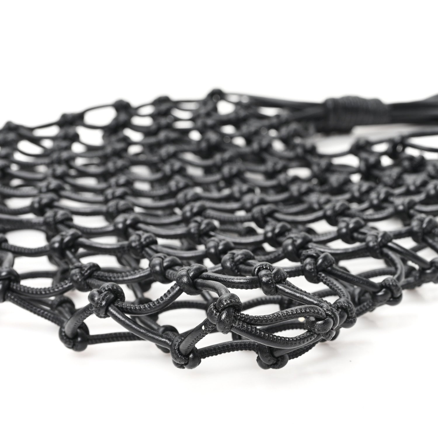 Stella McCartney Alter Nappa Knotted Structure Tote Black 8 of 8