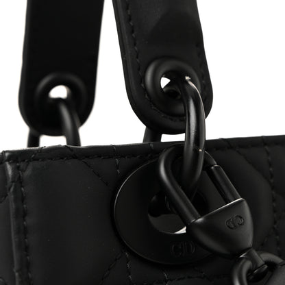 Christian Dior Ultra Matte Calfskin Cannage Small My ABCDior Lady Dior Black 11 of 11