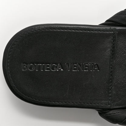 Bottega Veneta Nappa Chain Dot Flat Sandals 37 Black 7 of 10