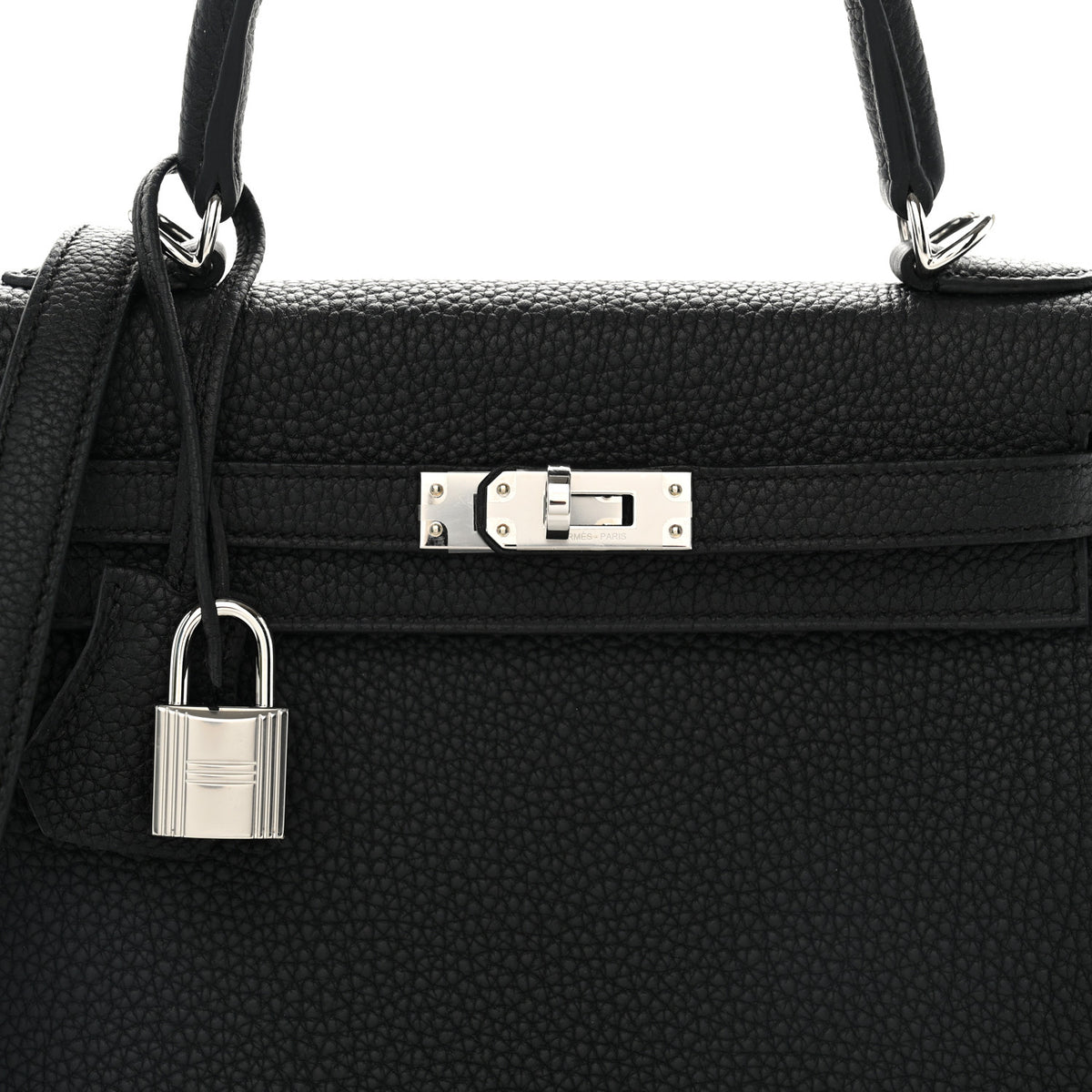 Hermes Togo Kelly Retourne 25 Black 8 of 11