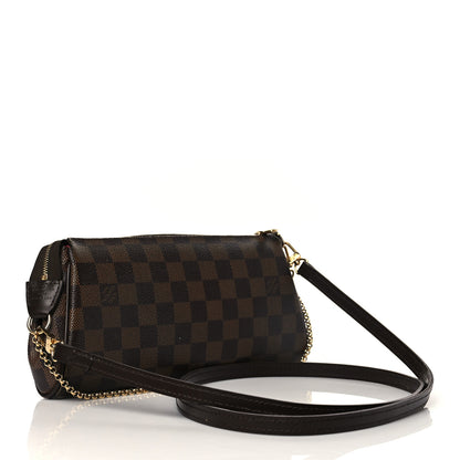 Louis Vuitton Damier Ebene Eva Clutch 3 of 11
