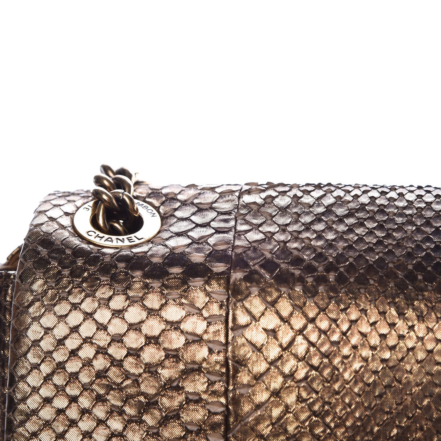 Python CC Square Flap Bronze
