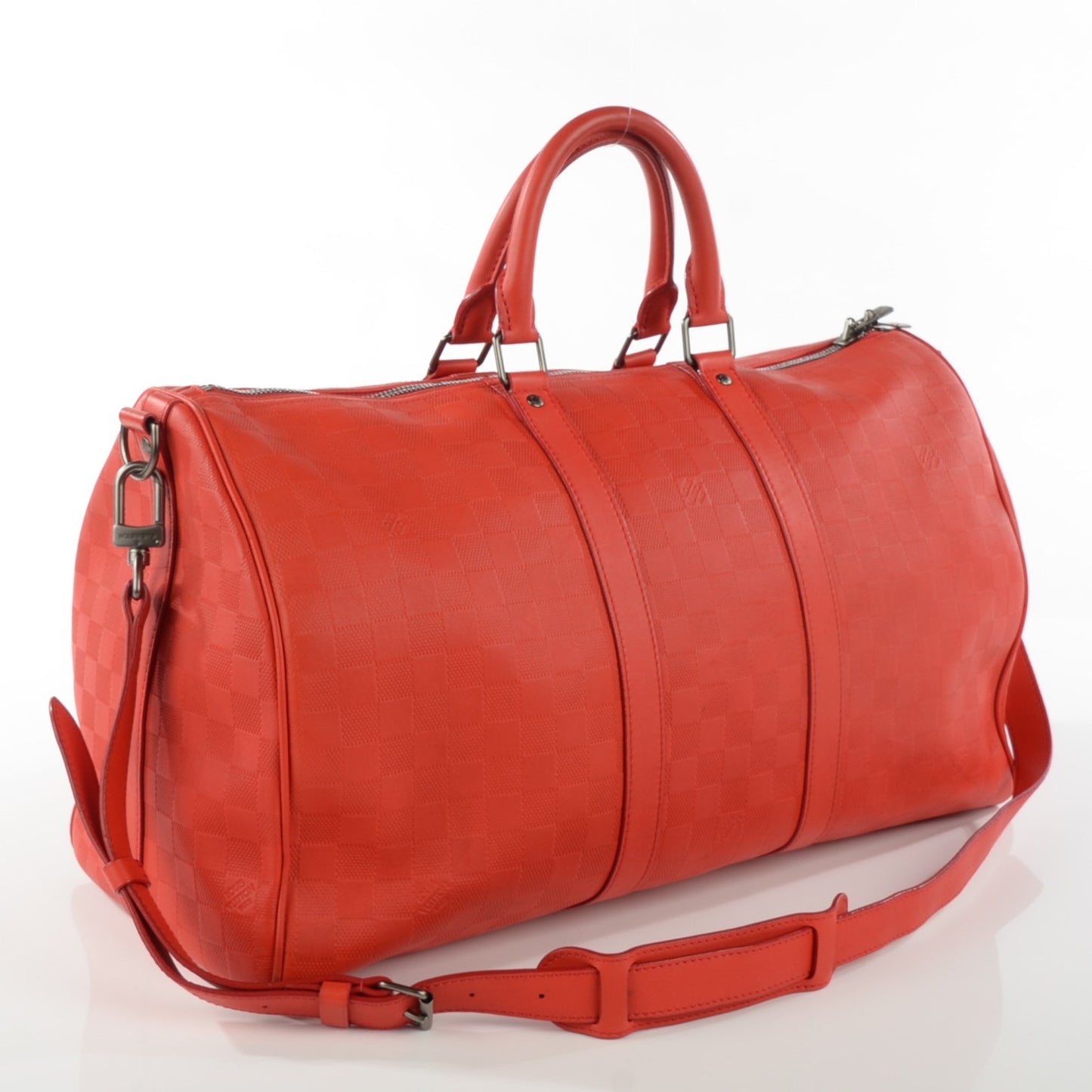 Damier Infini Keepall Bandouliere 45 Fusion