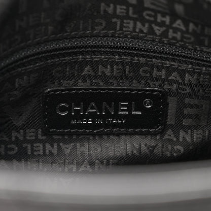 Chanel Lambskin Stitched Medium Ultimate Soft Tote Black 6 of 11