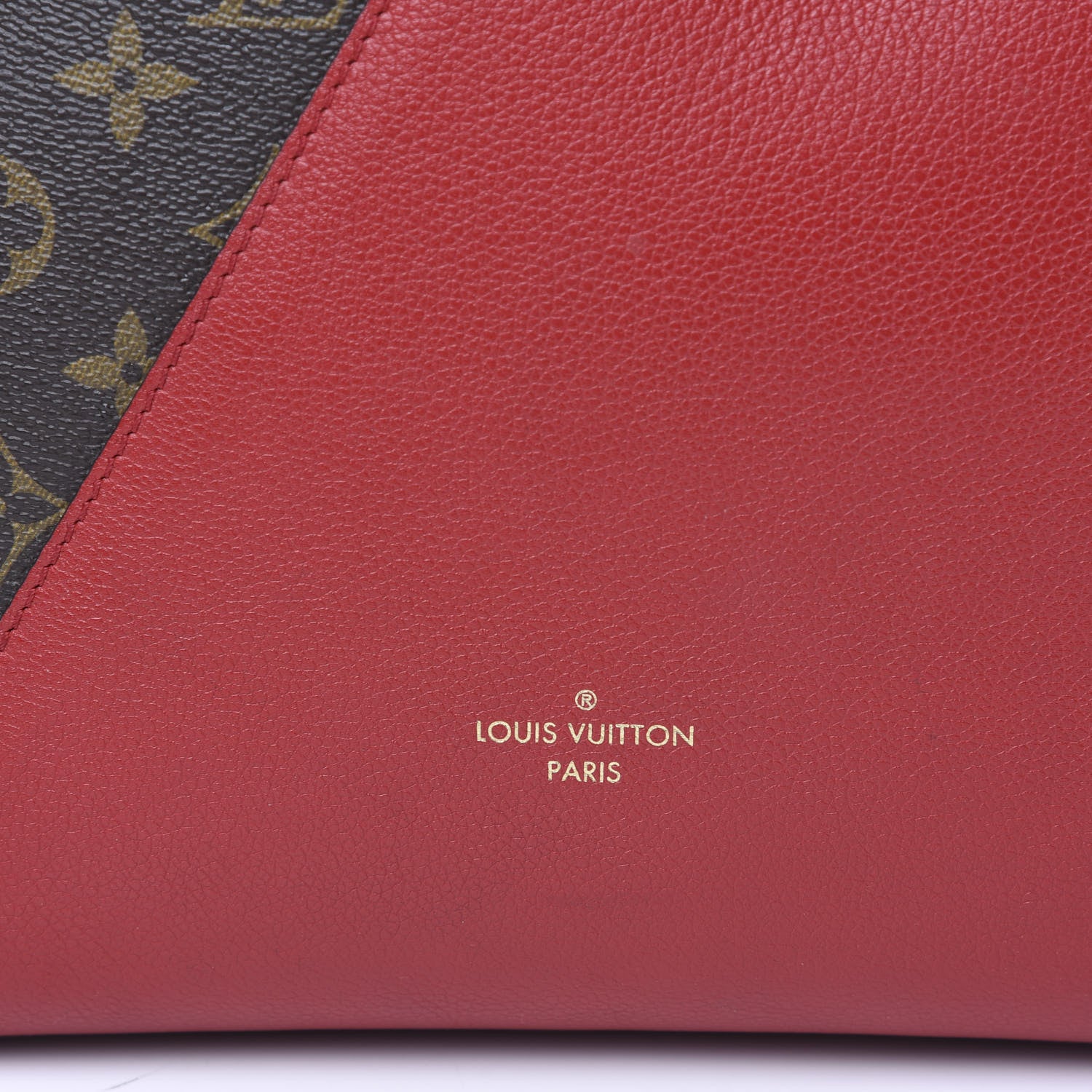 Louis Vuitton Calfskin Monogram Kimono Tote Cherry 15 of 16