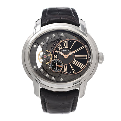 Audemars Piguet Stainless Steel 47mm Millenary 4101 Automatic Watch Black 15350ST.OO.D002CR.01 1 of 5