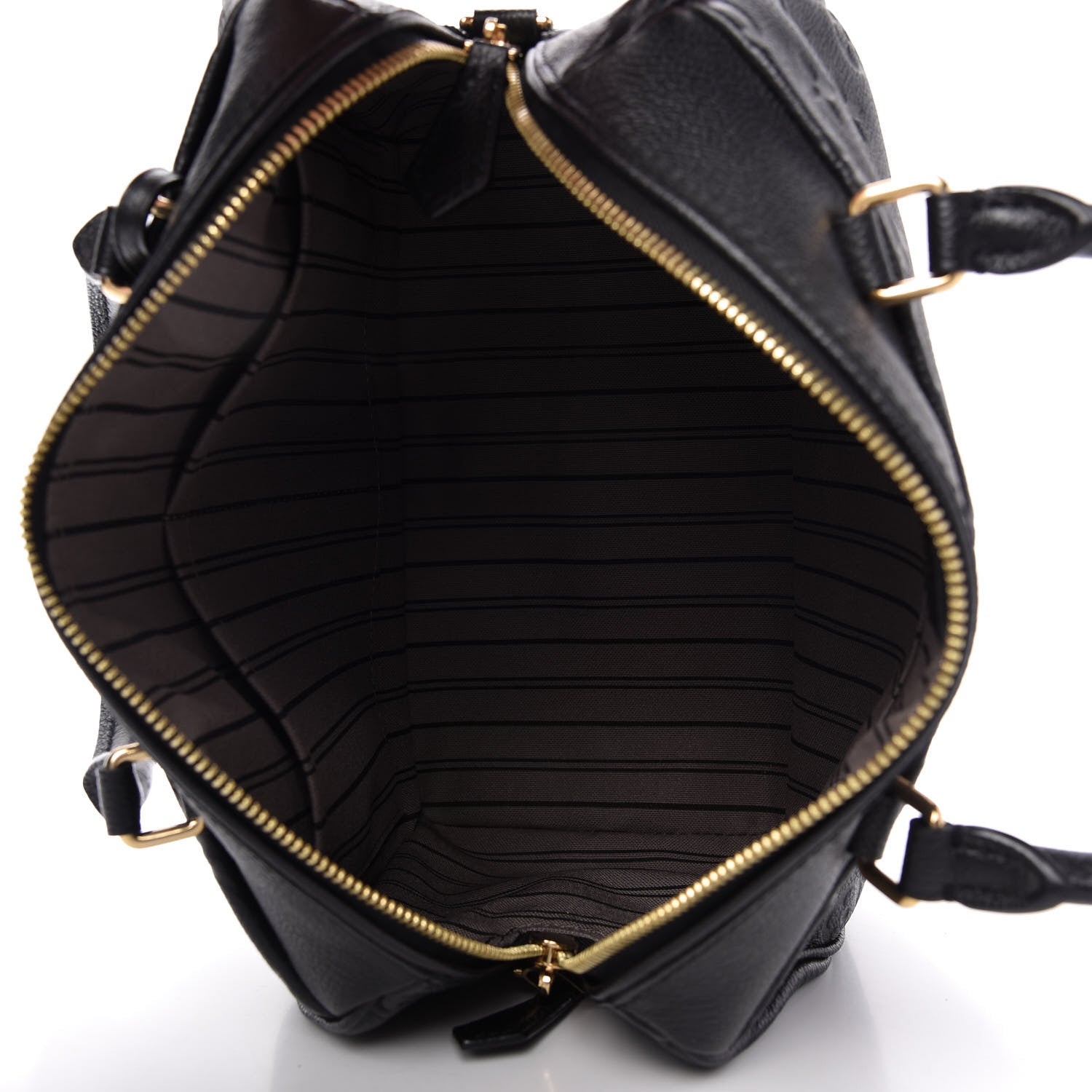 Louis Vuitton Empreinte Speedy Bandouliere 25 NM Black 5 of 9