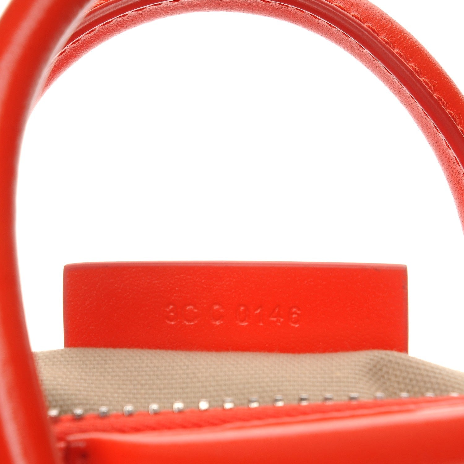 Givenchy Shiny Lord Calfskin Mini Antigona Bright Orange 8 of 8