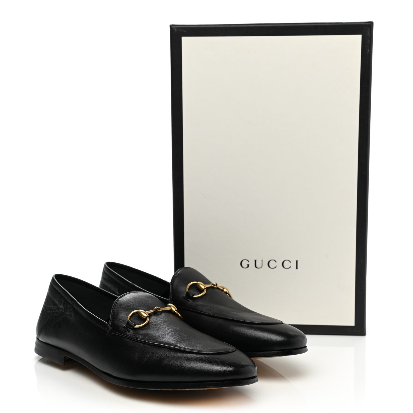 Lambskin Womens Brixton Horsebit Loafers 37 Black