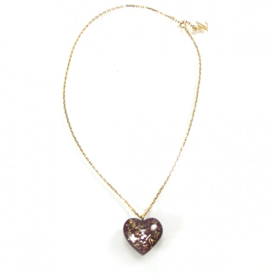 Louis Vuitton Inclusion Heart Necklace Rouge Fauviste 1 of 4