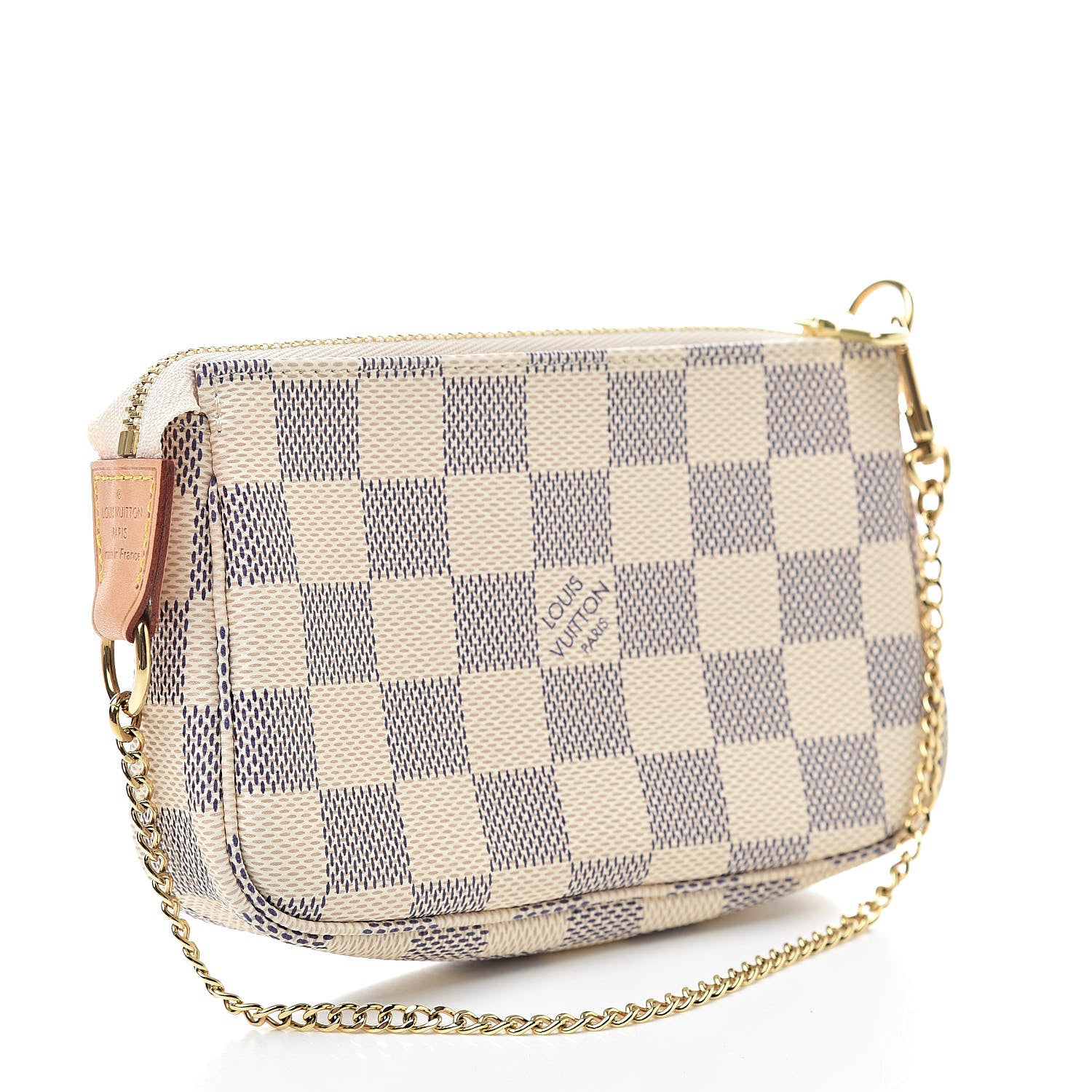 Louis Vuitton Damier Azur Mini Pochette Accessories 3 of 8