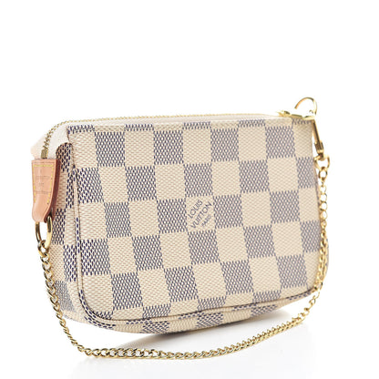 Louis Vuitton Damier Azur Mini Pochette Accessories 3 of 8