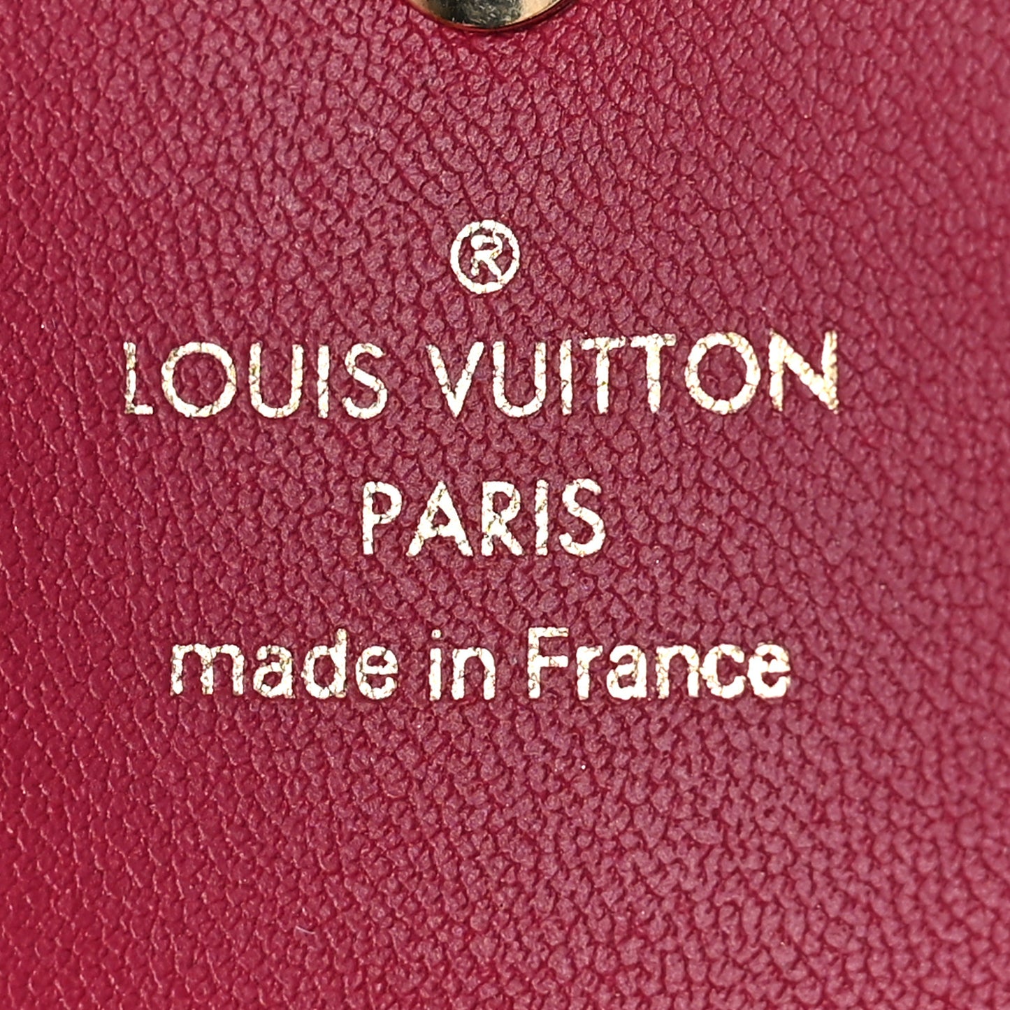 Monogram Small Kirigami Pochette Insert Fuchsia