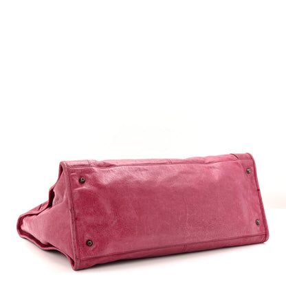 Balenciaga Agneau Classic Hardware Work Pourpre 5 of 15