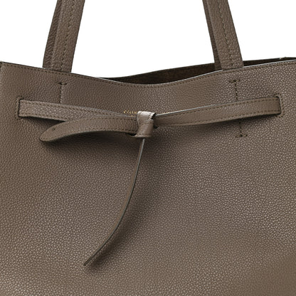 Celine Soft Grained Calfskin Small Belt Cabas Phantom Taupe 9 of 11